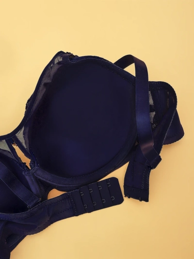Royalfashion Damen gepolsterter BH mit Spitze