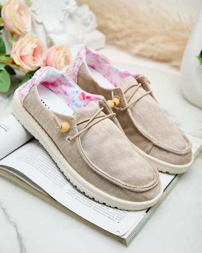 Royalfashion Damen Treppes Schnürhalbschuhe