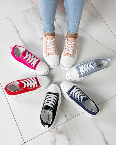 Gepuderte Damen-Sneaker auf der Veritar-Plattform - Schuhe