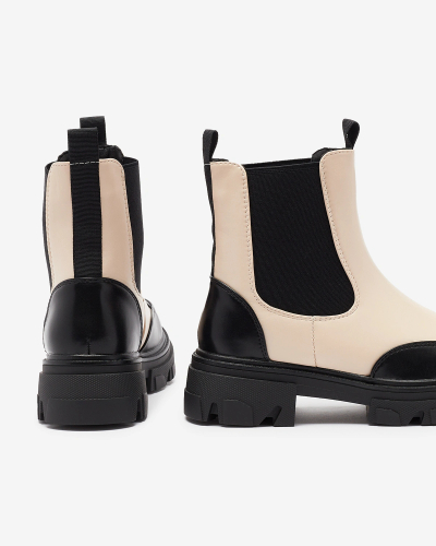 Royalfashion Beige Damenstiefel von Userrus