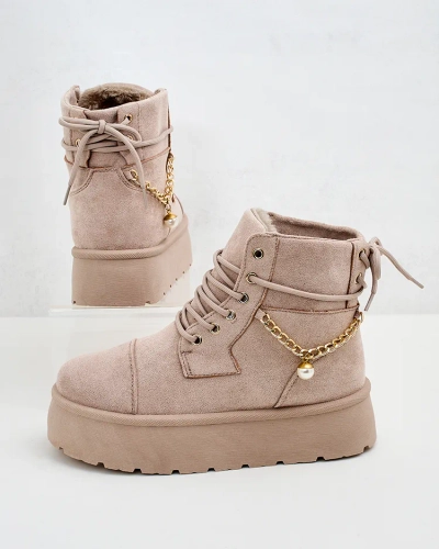 Royalfashion Damen Schnürstiefel Woruces