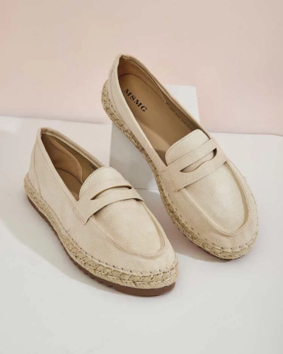 Royalfashion Damen eko Wildleder Mokassins Monum