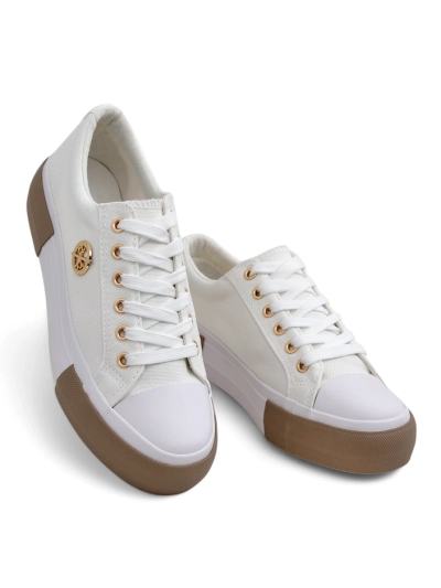 Damen-Sneaker Aurelio Canvas in Weiß