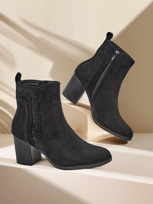 Жіночі чоботи на каблуці Venotto від Royalfashion