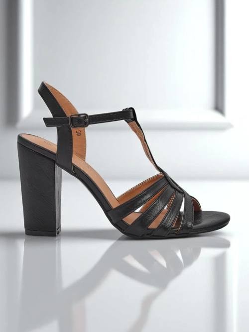 Royalfashion Жіночі босоніжки на високих підборах Daffi Elegance