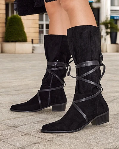 Royalfashion Niedrige Stiefel Rolizoo