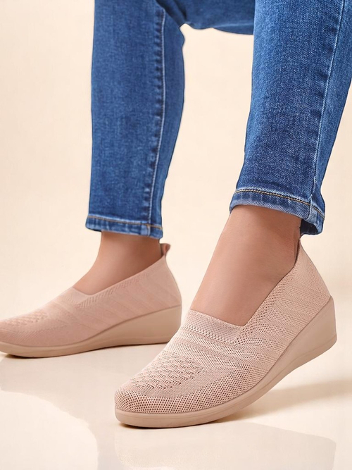 Royalfashion Жіночі мокасини на низькій танкетці Epoles