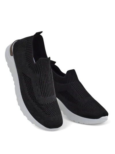 Royalfashion Damen Slipper Stoff Sport Schuhe Terrifa