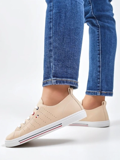 Royalfashion Damen Sneakers aus Eco-Leder Keopsa