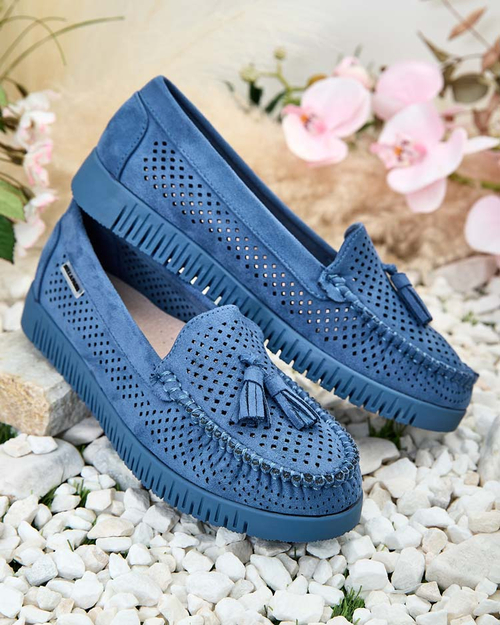 Royalfashion Жіночі ажурні мокасини Molaffa