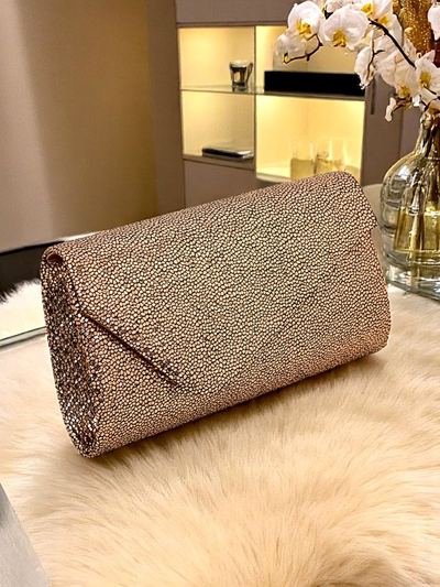 Royalfashion Damen Umschlag-Handtasche Glam Clutch