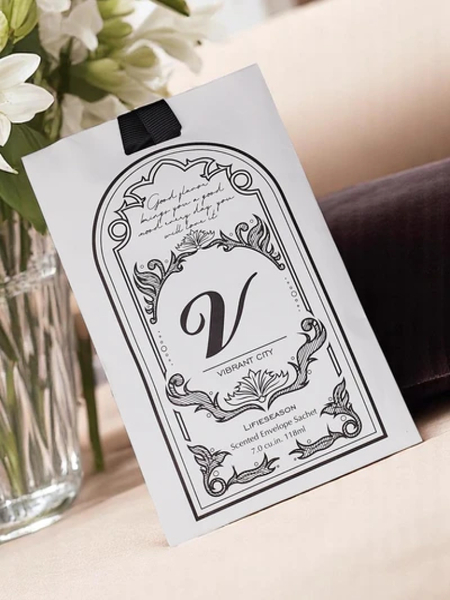 Duftbeutel für Autos, Taschen, Schränke und Badezimmer. Lebendig(e) Stadt