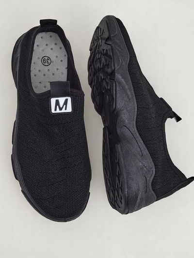 Royalfashion Damen Sport Stoff Slipper Flex Move