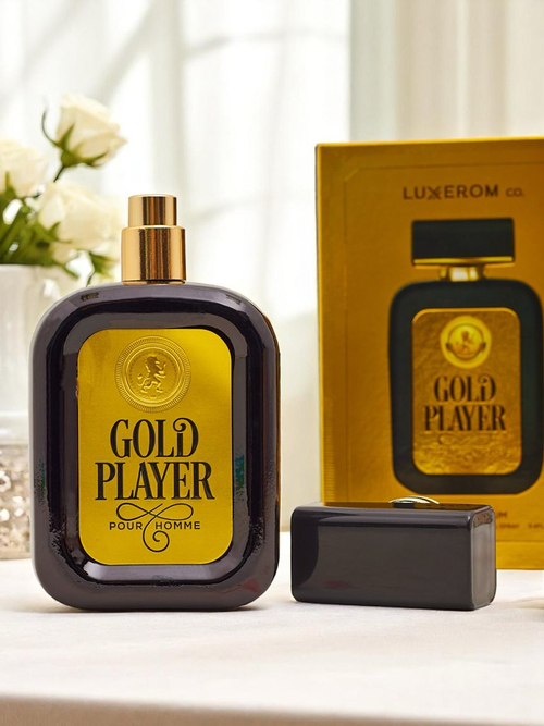 Натхненна парфумована вода для чоловіків Gold Player Black