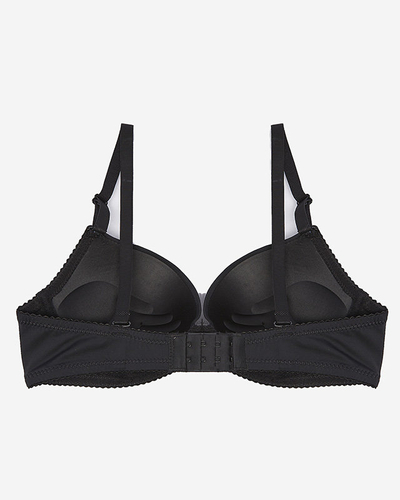 Glatter Push-up-BH für Damen in Schwarz - Unterwäsche