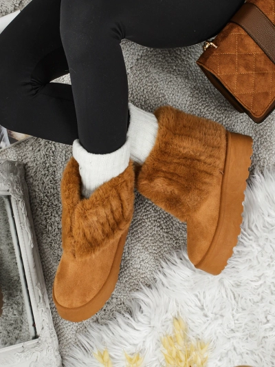 Damen Schneestiefel mit Fell Irelle