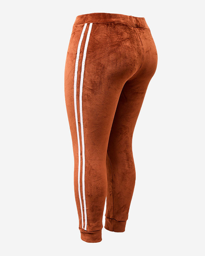 Royalfashion Isolierte Damen-Sweatpants mit Paspeln