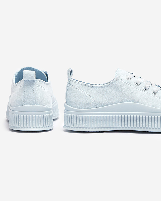 Hellblaue Damen Turnschuhe Dollof- Footwear