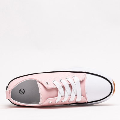 OUTLET Hellrosa Damen Sportschuhe a'la Tenemika Turnschuhe - Schuhe