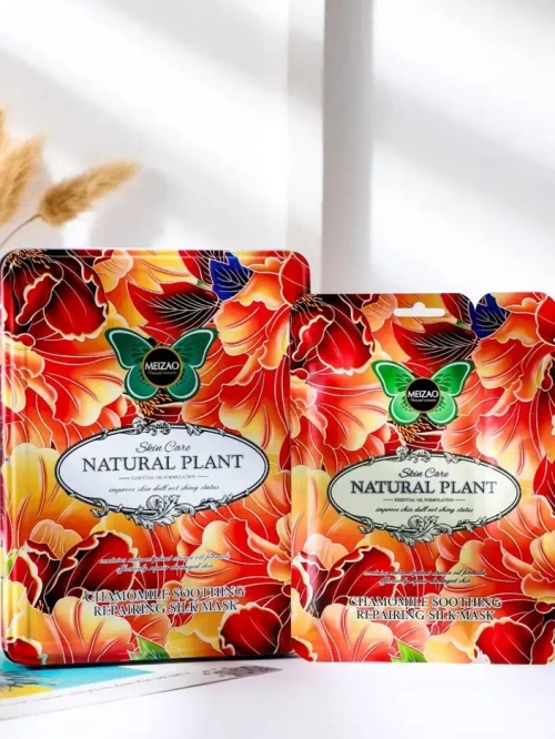 Природна рослина - Набір сироватки з церамидами та маски з ромашки 6г+36г х 10шт