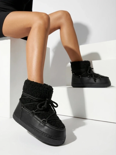 Damen Schneestiefel mit Fell Uvella