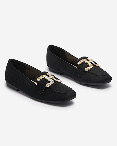 Schwarze Damen Mokassins Jaorica- Footwear