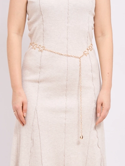 Metallgürtel Damen Aurelia Motyl mit eleganter Kette – 115 cm