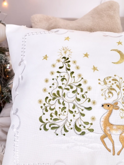 Royalfashion Dekorative Weihnachtskissenbezug