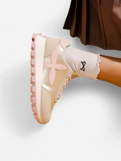 Royalfashion Damen Sport-Sneaker auf einer dickeren Sohle Aloqa