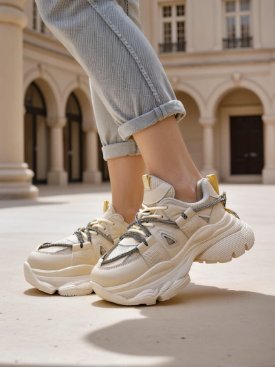 Royalfashion Жіночі кросівки на товстій підошві Reterri