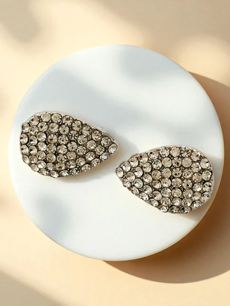 Royalfashion Damen-Clip-Ohrringe mit Zirkonia