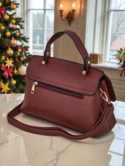 Kleine Damenhandtasche aus Öko-Leder Vinem