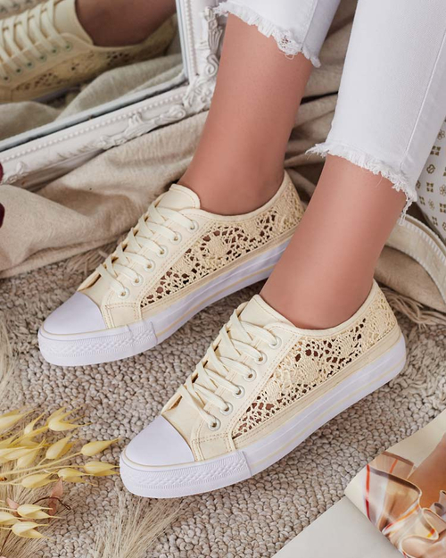 Жіночі ажурні кеди Royalfashion Niz