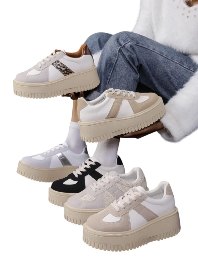 Royalfashion Damen Plattform Sneaker Venusoe