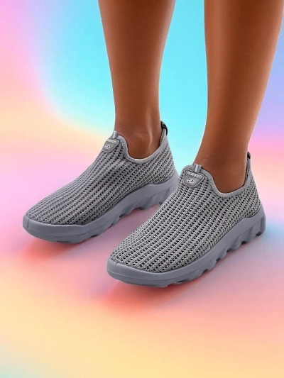 Royalfashion Damen Slip-On Stoff Sportschuhe Erra