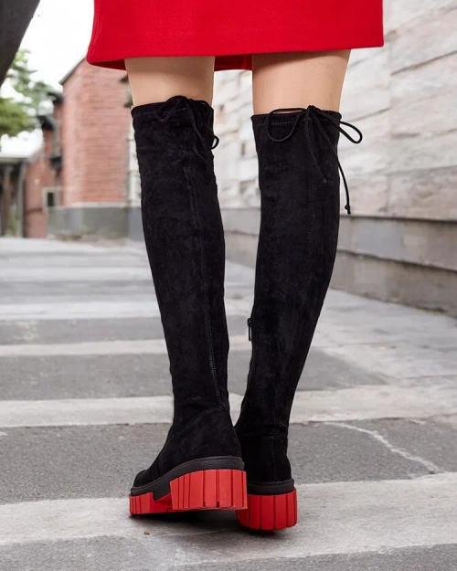 Royalfashion Жіночі чоботи вище коліна Staroll