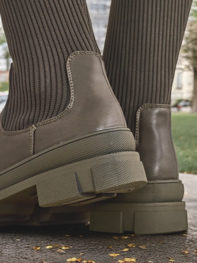 Жіночі чоботи Royalfashion на каблуці Bireno