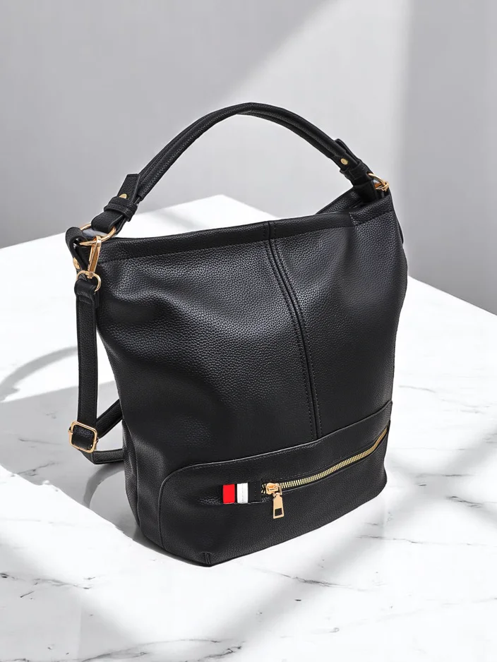 Royalfashion Große Damen-Shopper-Tasche aus ökologischem Leder