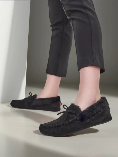 Royalfashion Damenmokkasins mit Futter Ahtikes