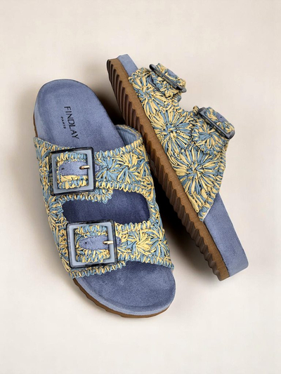 Royalfashion Damensandalen mit Schnallen Samorra