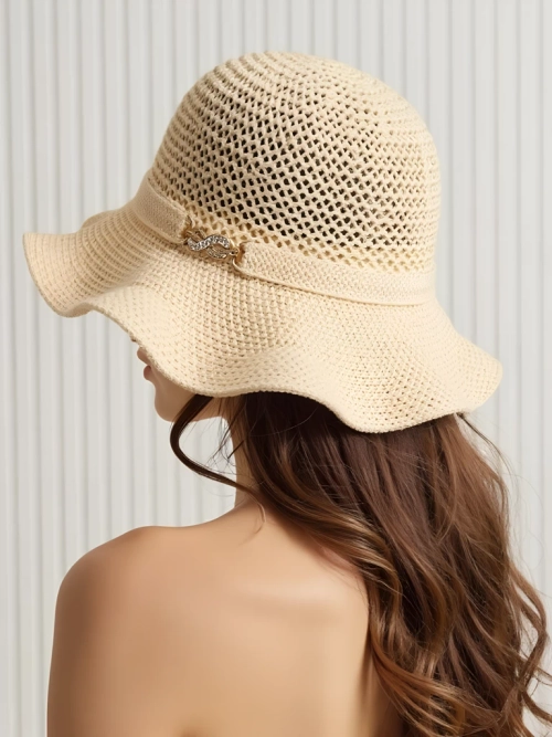 Royalfashion Жіночий капелюх з хвилястими полями Wave Breeze