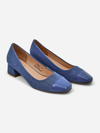 Royalfashion Damen Pumps mit niedrigem Absatz Penolle