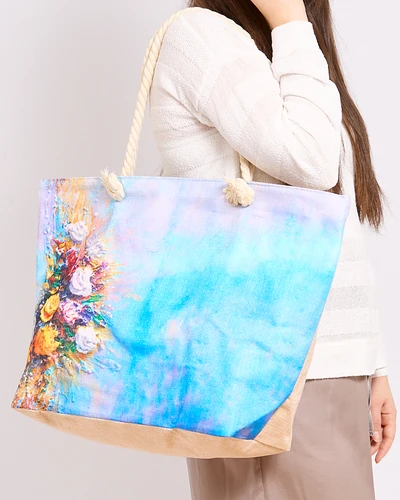 Royalfashion Große Stofftasche mit Druck