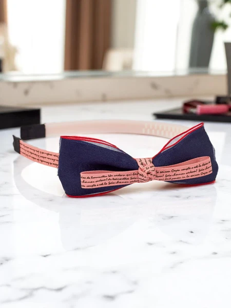 Royalfashion Дитячий обруч для волосся з бантиком Sweetty