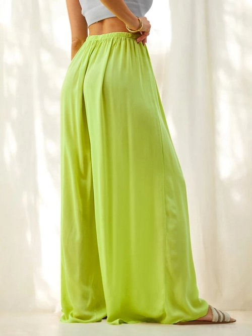 Royalfashion Віскозні прями штани для жінок