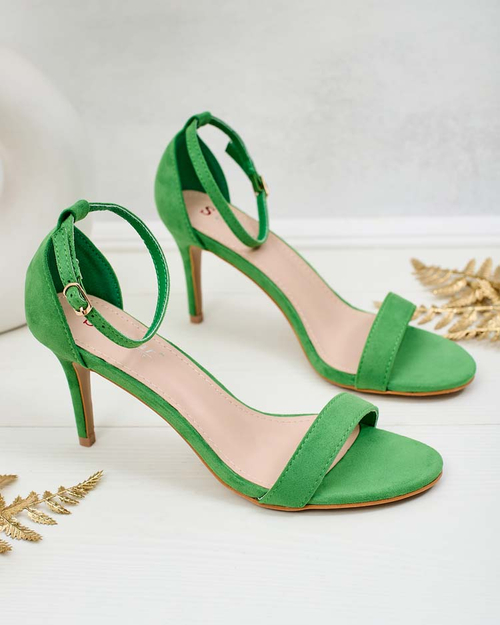 Жіночі босоніжки на шпильці Royalfashion Essial