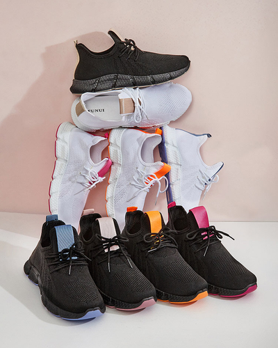 Sportschuhe für Damen von Bommgi in Schwarz und Rosa - Schuhe