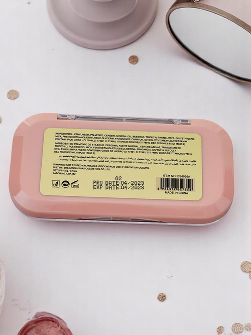 Палетка для матування та контурингу, 3 відтінки: Бежевий, Каштановий