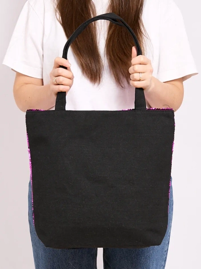 Royalfashion Damenhandtasche mit Pailletten