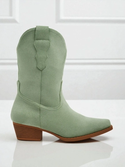 Damen Cowboystiefel Eco-Wildleder SpireHush